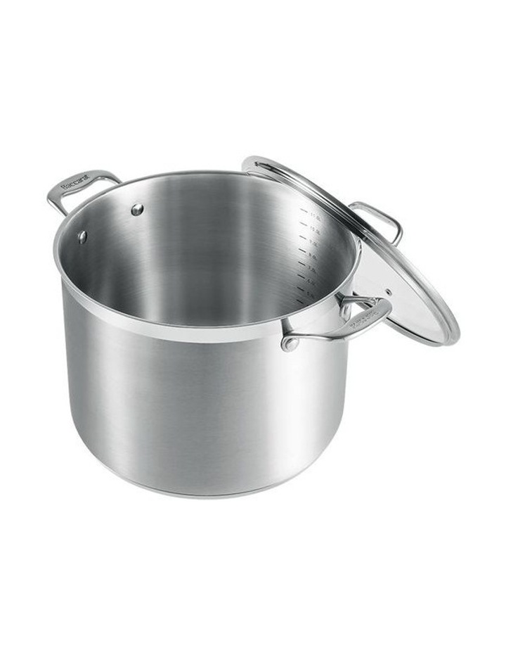 Baccarat iconiX Stockpot with Lid 28cm in Silver image 2