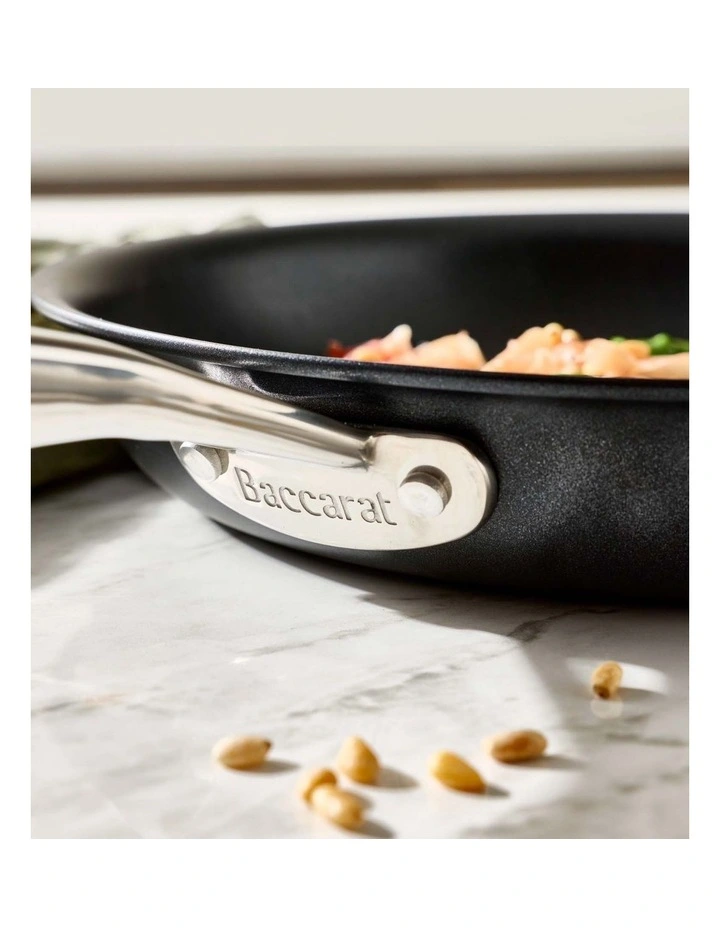 Baccarat iD3 Hard Anodised Frypan 24cm in Black image 3