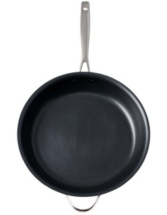 Baccarat iD3 Hard Anodised Saute Pan with Lid 30cm in Black