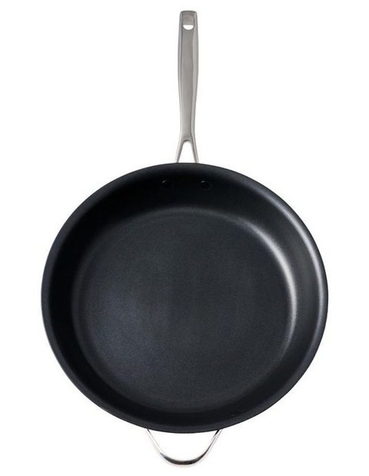 Baccarat iD3 Hard Anodised Saute Pan with Lid 30cm in Black image 1