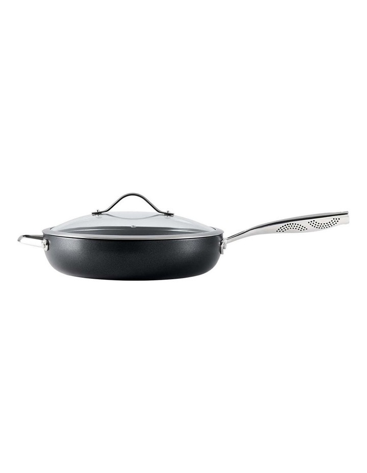 Baccarat iD3 Hard Anodised Saute Pan with Lid 30cm image 2