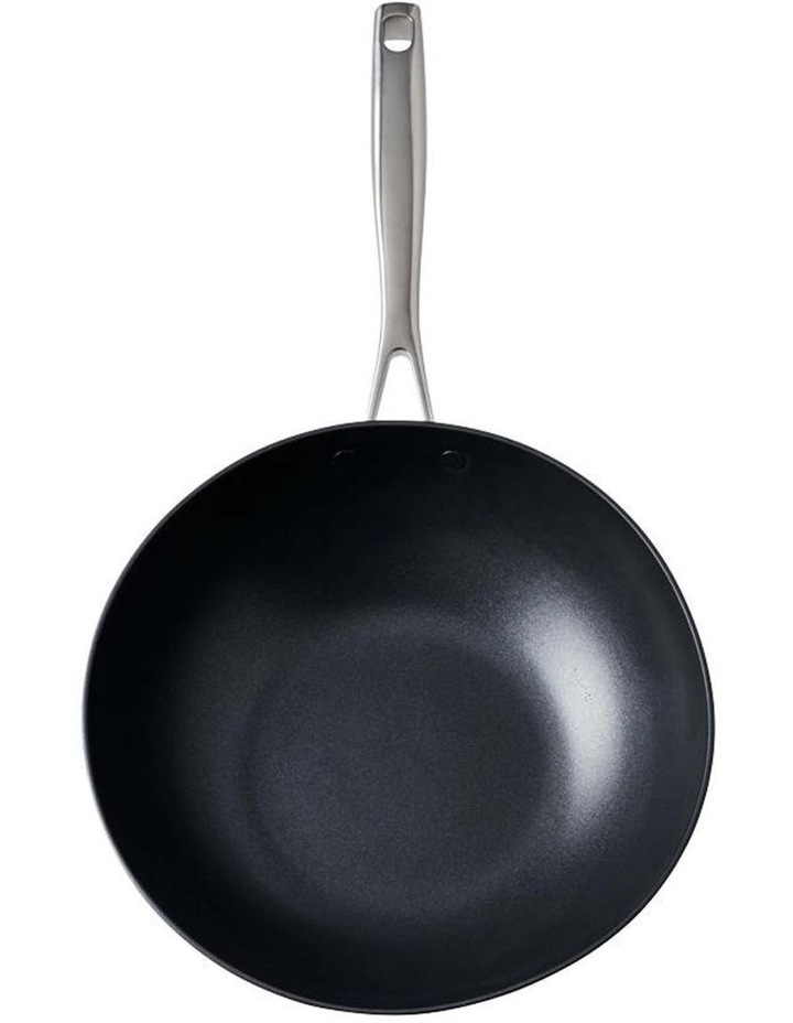 Baccarat iD3 Hard Anodised Stirfry Pan 28cm in Black image 1