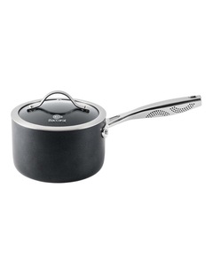 Baccarat iD3 Hard Anodised Saucepan with Lid 16cm in Black