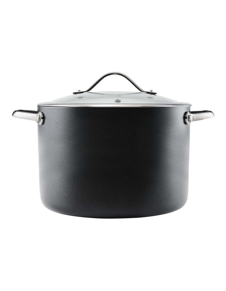 Baccarat iD3 Hard Anodised Stockpot with Lid 24cm in Black image 2