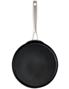 Baccarat iD3 Hard Anodised Crepe Pan 24cm in Black