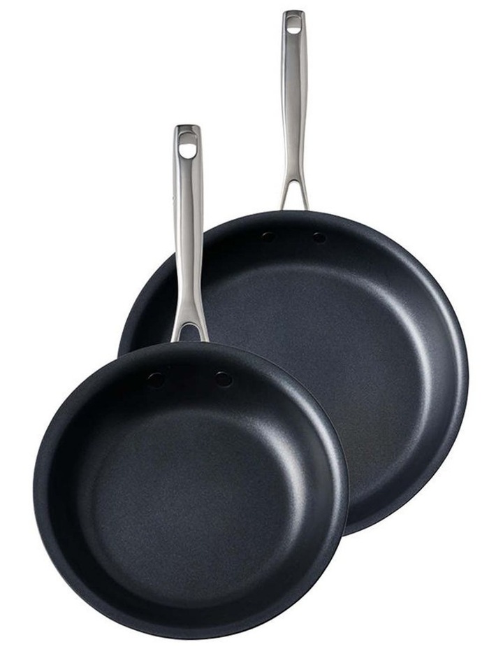 Baccarat iD3 Hard Anodised Twin Frypan Set 20cm & 30cm image 2