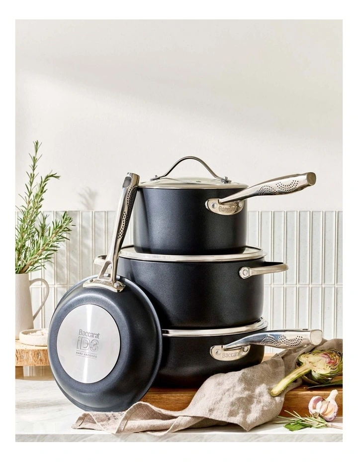 Baccarat iD3 Hard Anodised 4 Piece Cookset image 6