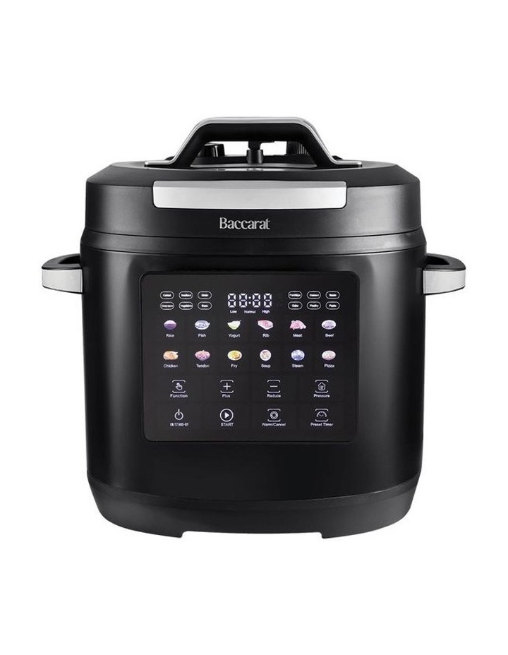 Baccarat The Smart Chef Pro Multicooker II 8L in Black image 1