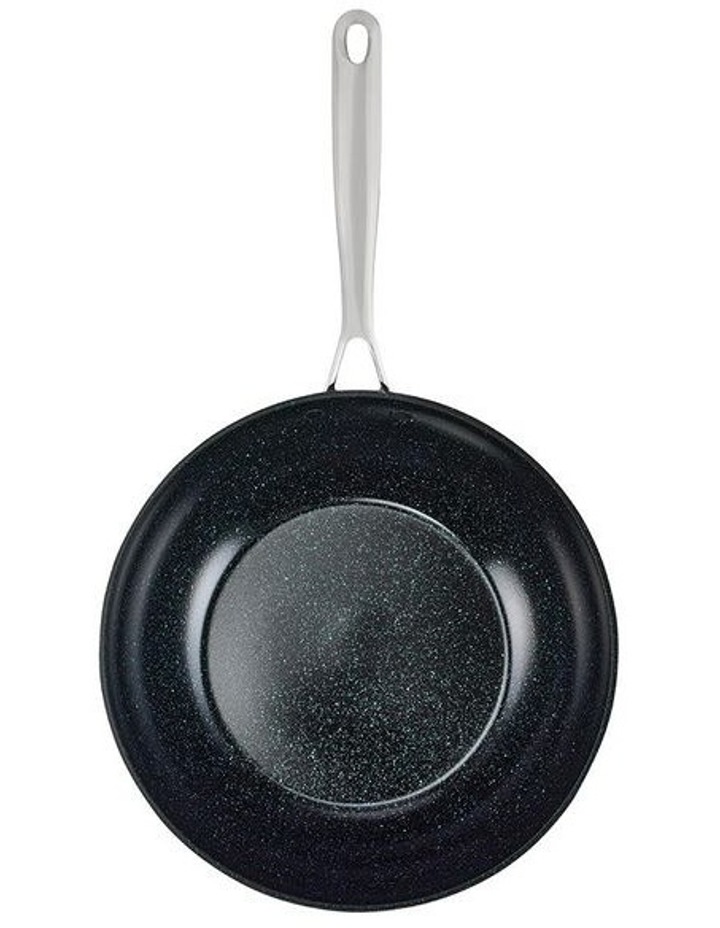 Baccarat Green Stone Stir Fry Pan 28cm in Black image 2