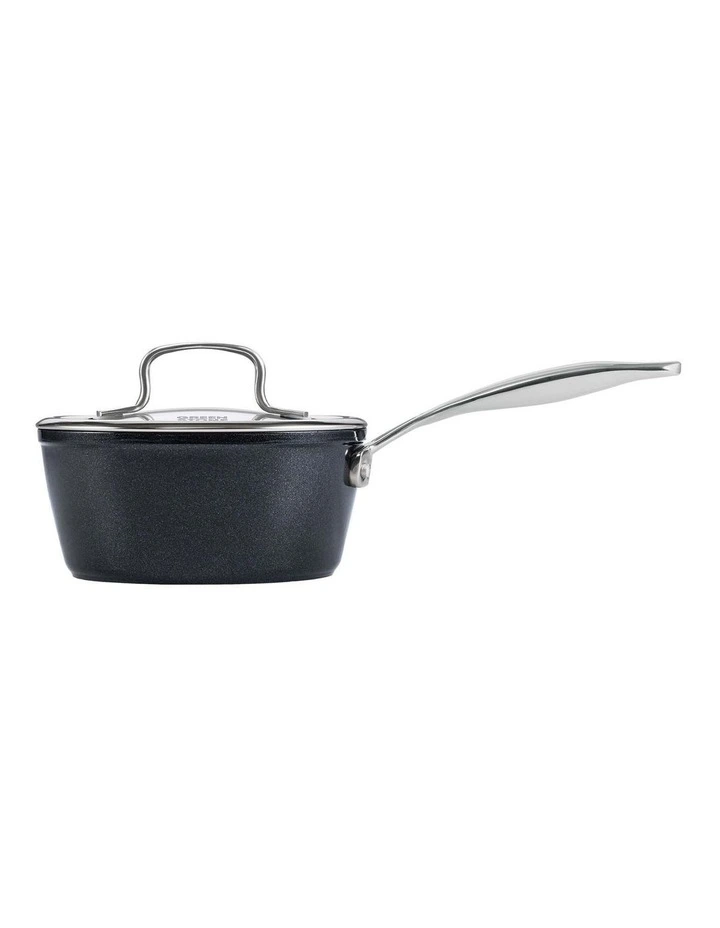 Baccarat Green Stone Saucepan 16cm in Black image 2