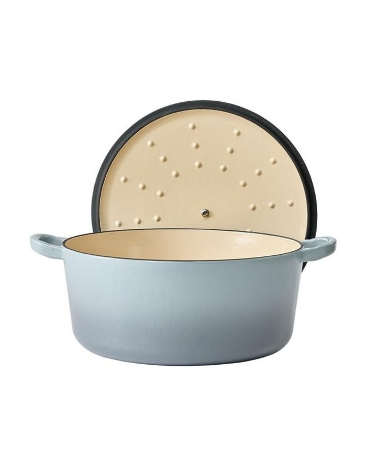 Baccarat Le Connoisseur Round French Oven 29cm 6.3L in Mist image 2