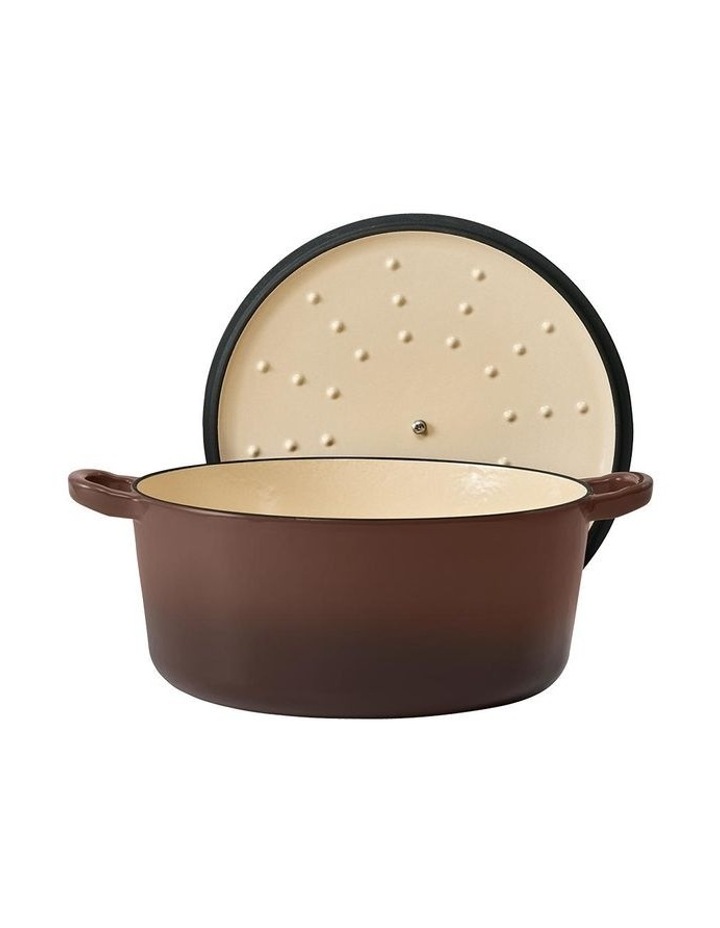 Baccarat Le Connoisseur Round French Oven 29cm 6.3L in Mocha image 2