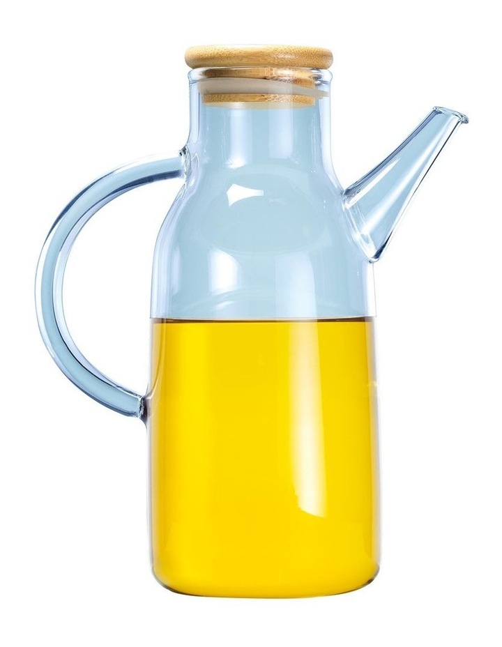 Alex Liddy Advance Glass Oil Bottle 500ml in Blue image 1