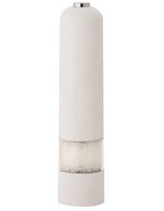 Cuisine::pro Savor Electric Salt or Pepper Mill in White