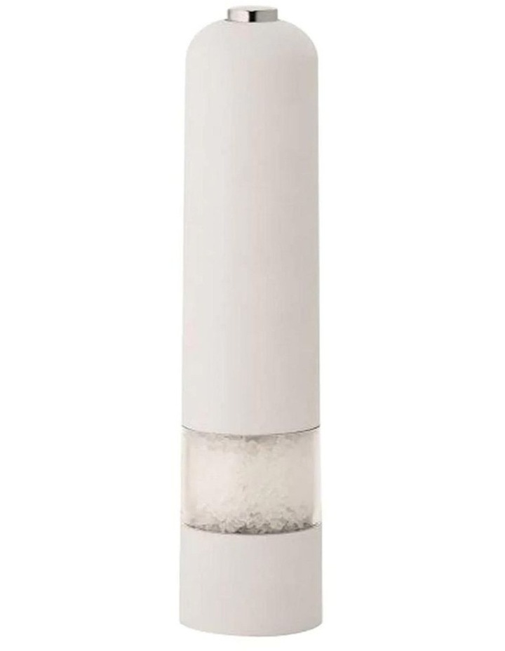 Cuisine::pro Savor Electric Salt or Pepper Mill in White image 1