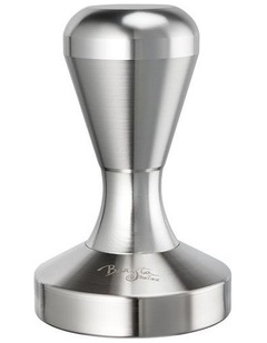Barista Brillante Coffee Tamper in Silver