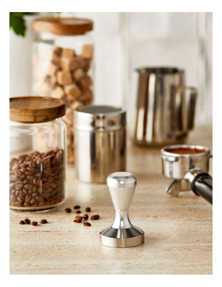 Barista Brillante Coffee Tamper in Silver image 3