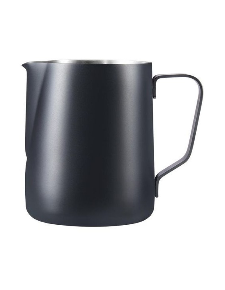 Barista Brillante Milk Jug 600ml in Black image 2