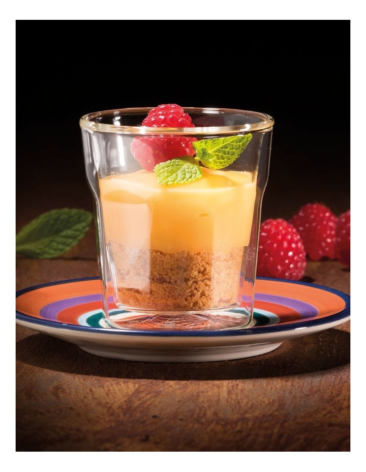 Baccarat Barista Facet 4 Piece Double Wall Espresso Glass Set 88mL image 3