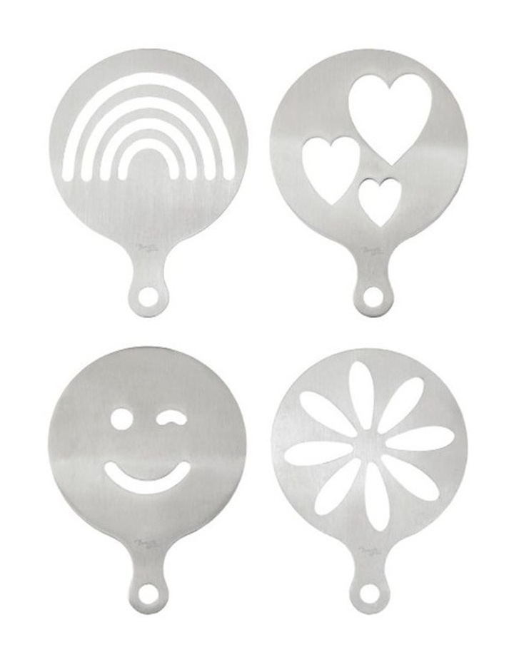 Baccarat Barista Brillante 4 Piece Coffee Stencil Set image 1