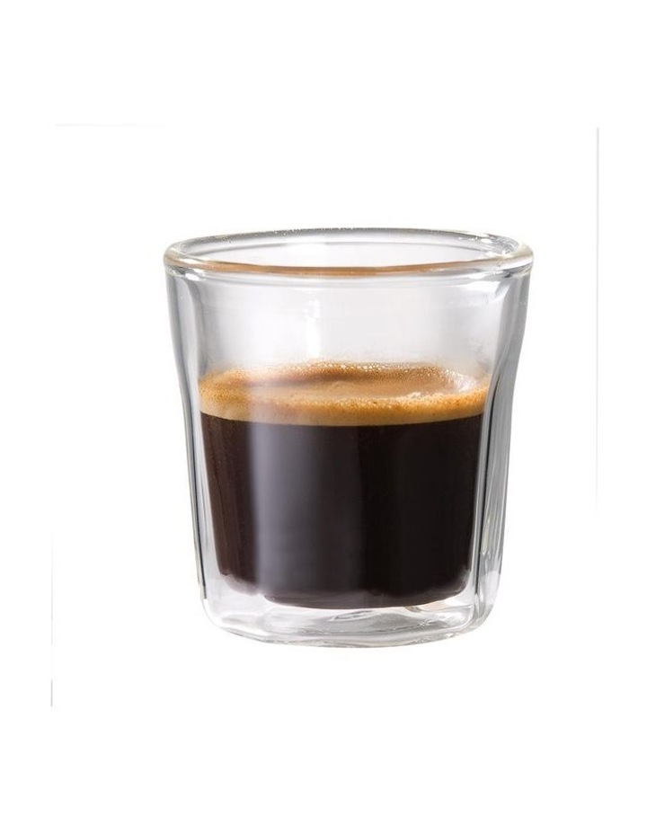 Baccarat Barista Facet 2 Piece Double Wall Espresso Glass Set 88mL image 2
