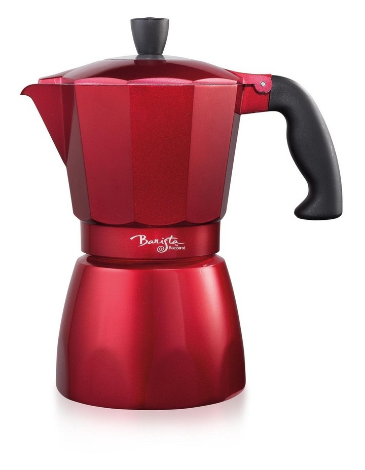 Baccarat Barista Italico 6 Cup Espresso Maker in Red image 1