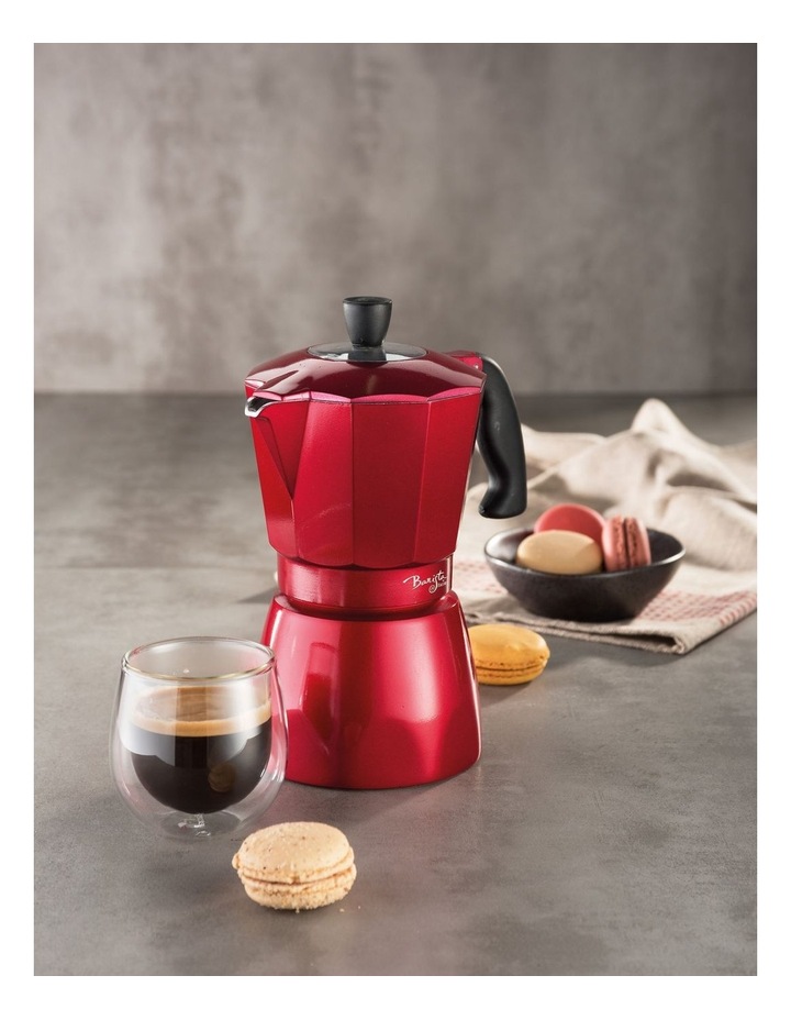 Baccarat Barista Italico 6 Cup Espresso Maker in Red image 2