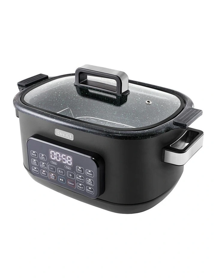 GREEN STONE Sear & Slow 6L Slow Cooker in Black image 2
