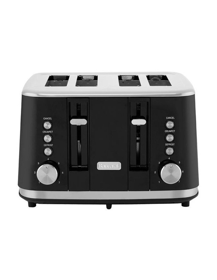 The Toasty Slice 4 Slice Toaster in Black image 1