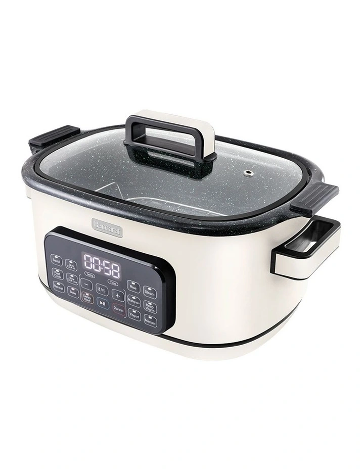 GREEN STONE Sear & Slow 6L Slow Cooker in Salt image 2