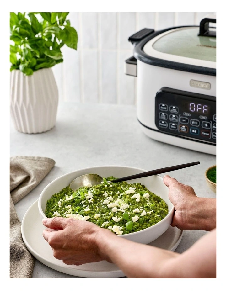 GREEN STONE Sear & Slow 6L Slow Cooker in Salt image 7