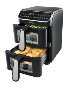 The Healthy Stack 11L 2 Stack Air Fryer in Black
