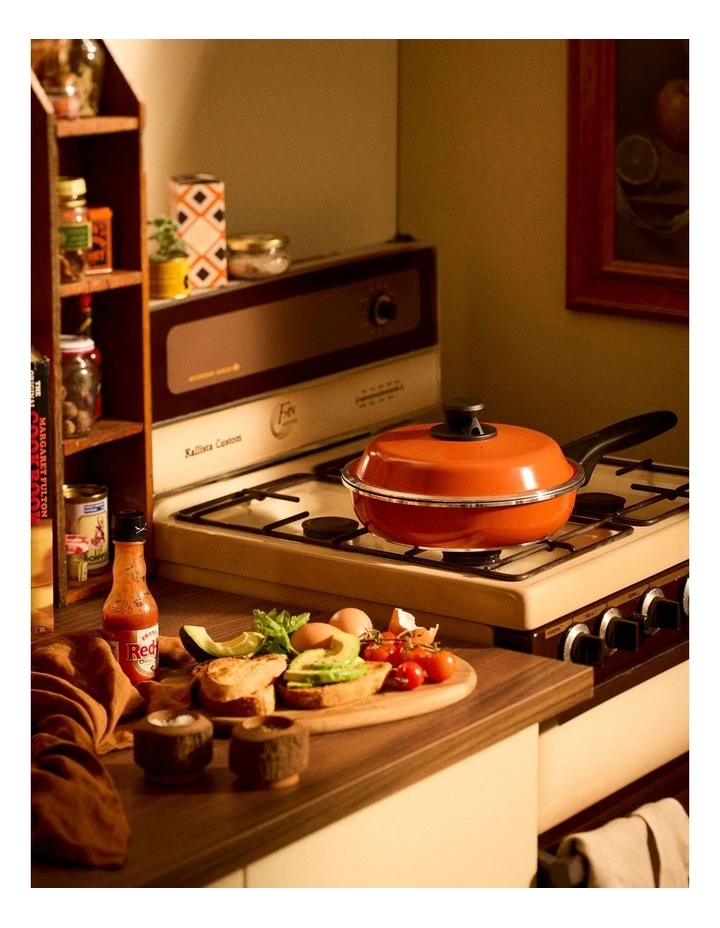 Bessemer Frypan 24cm in Orange image 3