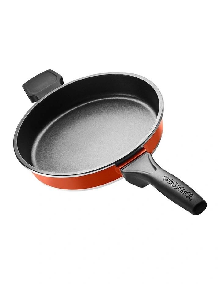 Bessemer Frypan 28cm in Orange image 1
