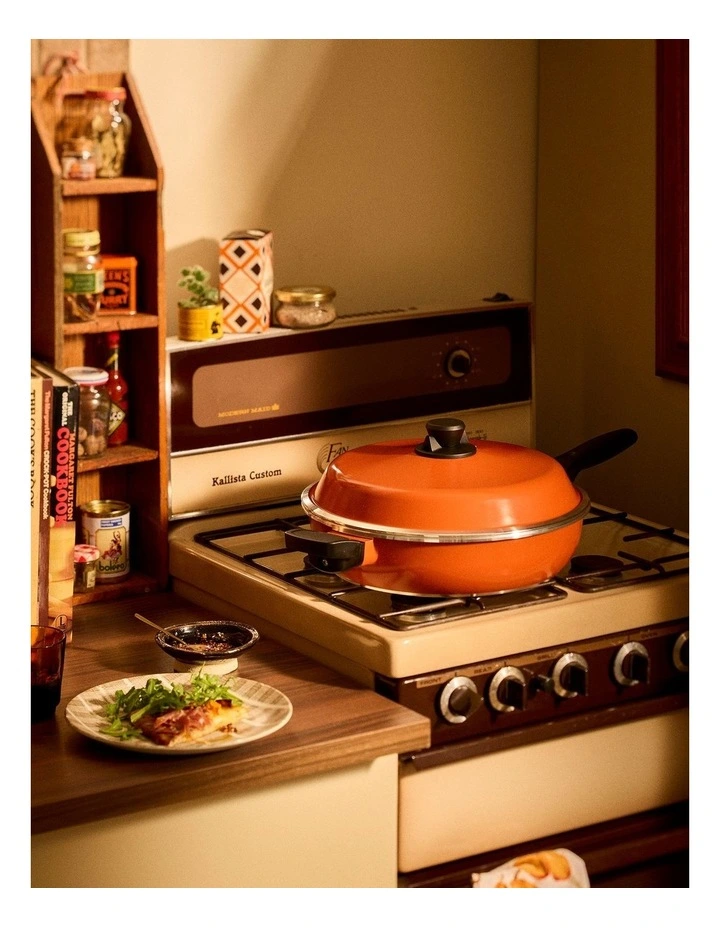 Bessemer Multi Frypan 32cm in Orange image 3