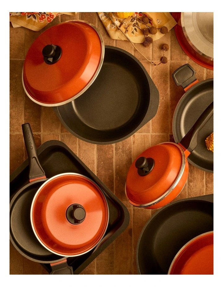 Bessemer Lid 24cm in Orange image 3