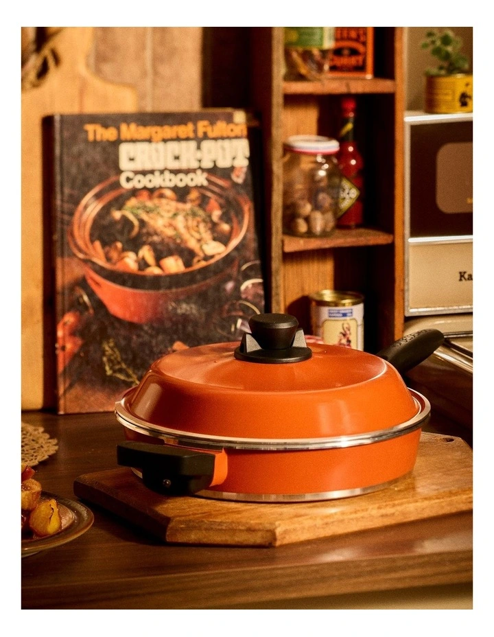 Bessemer Lid 28cm in Orange image 6