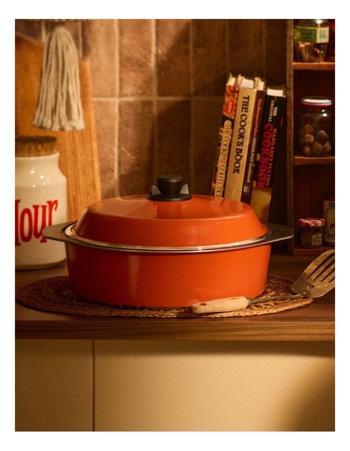 Bessemere Lid 32cm in Orange image 4