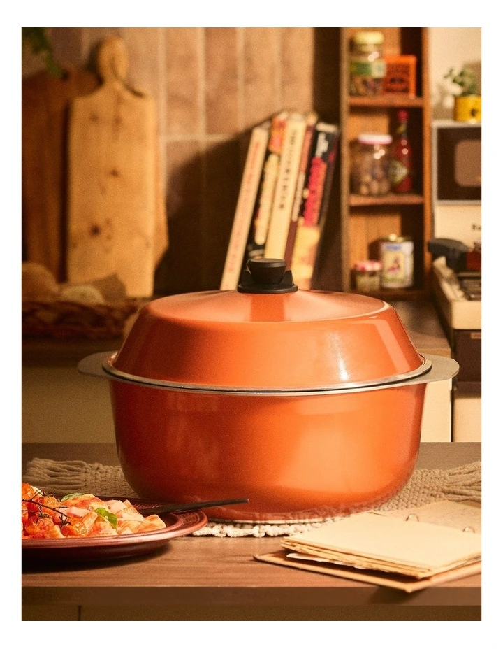 Bessemere Lid 37cm in Orange image 7