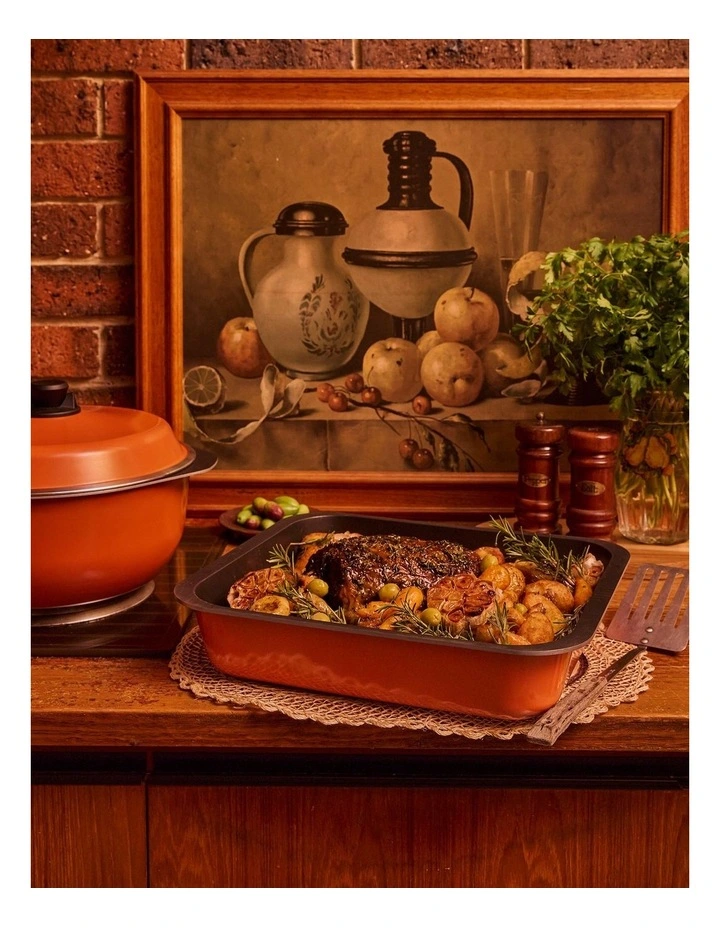 Bessemere Roaster 40cm in Orange image 6