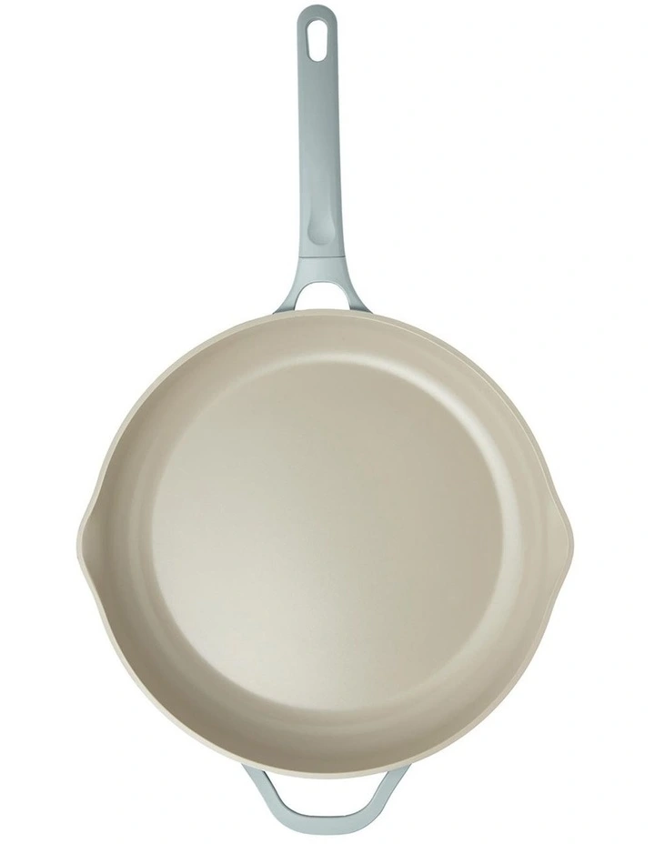NOOK by Baccarat Frypan with Helper Handle 32cm in Sky image 3