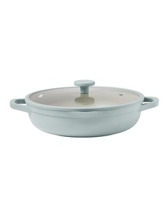 NOOK by Baccarat Saute Pan with Lid 30cm in Sky
