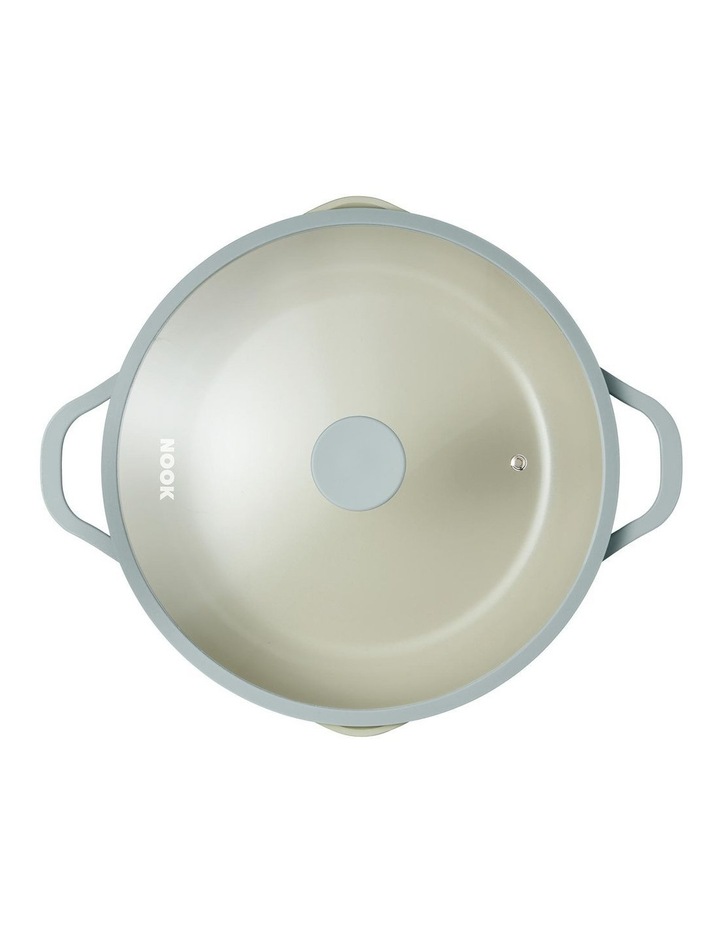 NOOK by Baccarat Saute Pan with Lid 30cm in Sky image 2