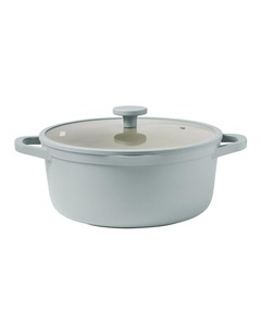 NOOK by Baccarat Casserole with Lid 28cm in Sky