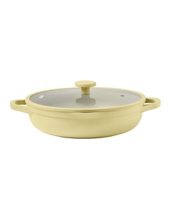 NOOK by Baccarat Saute Pan with Lid 30cm in Butter