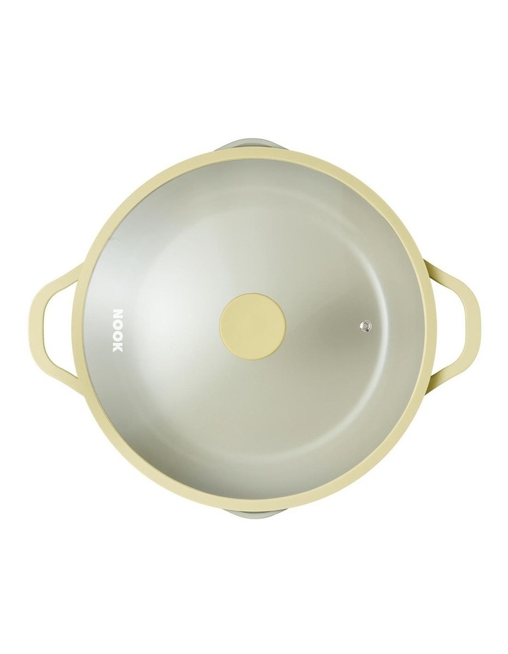 NOOK by Baccarat Saute Pan with Lid 30cm in Butter image 2