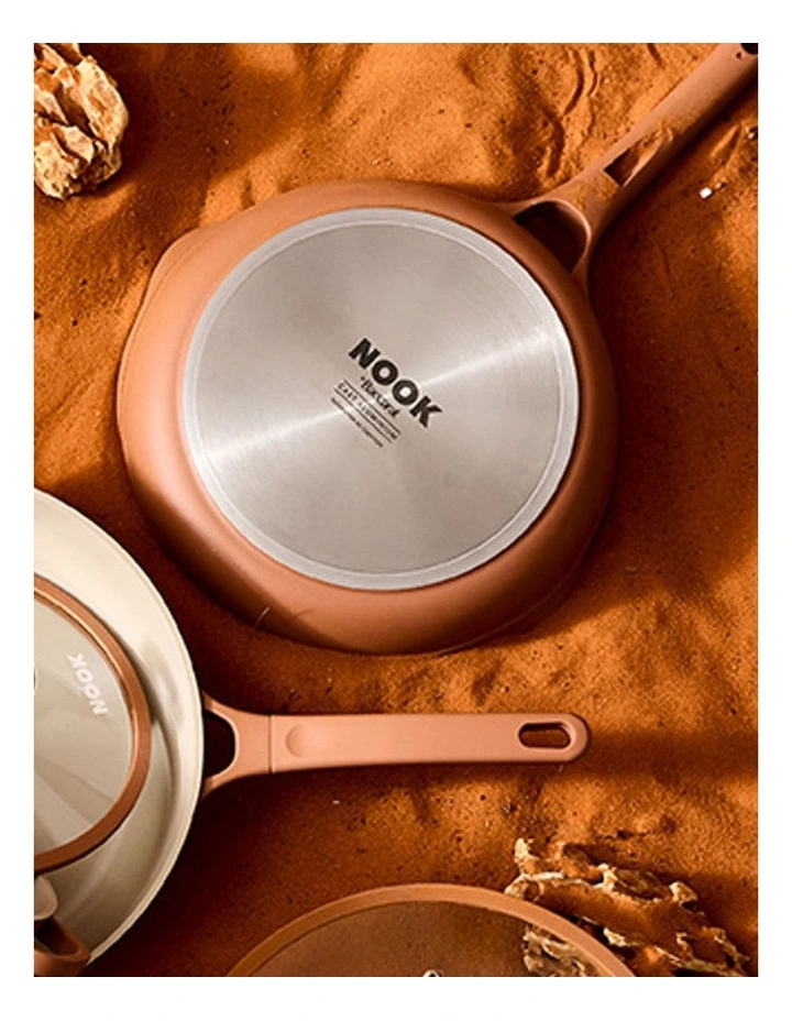 NOOK by Baccarat Frypan 28cm in Terracotta image 4
