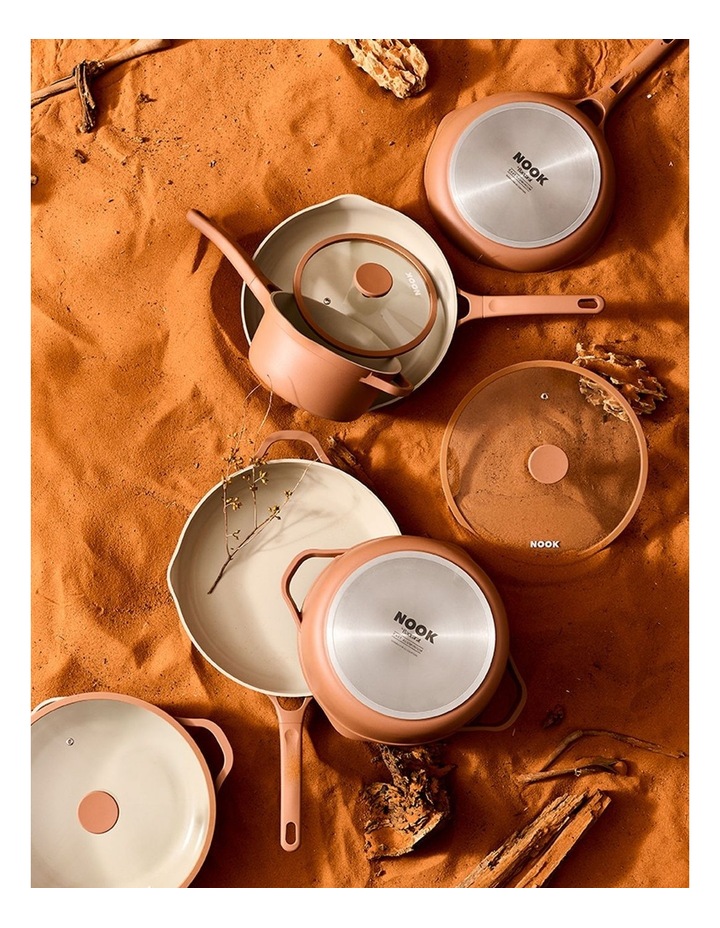 NOOK by Baccarat Frypan 30cm in Terracotta image 5