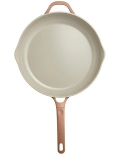 NOOK by Baccarat Frypan with Helper Handle 32cm in Terracotta