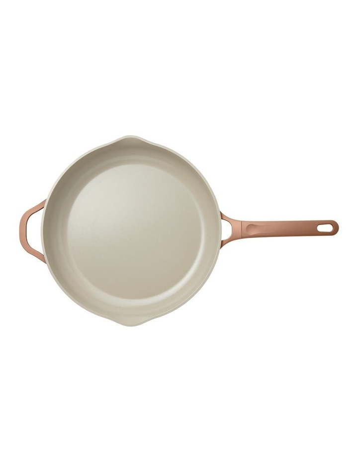 NOOK by Baccarat Frypan with Helper Handle 32cm in Terracotta image 3